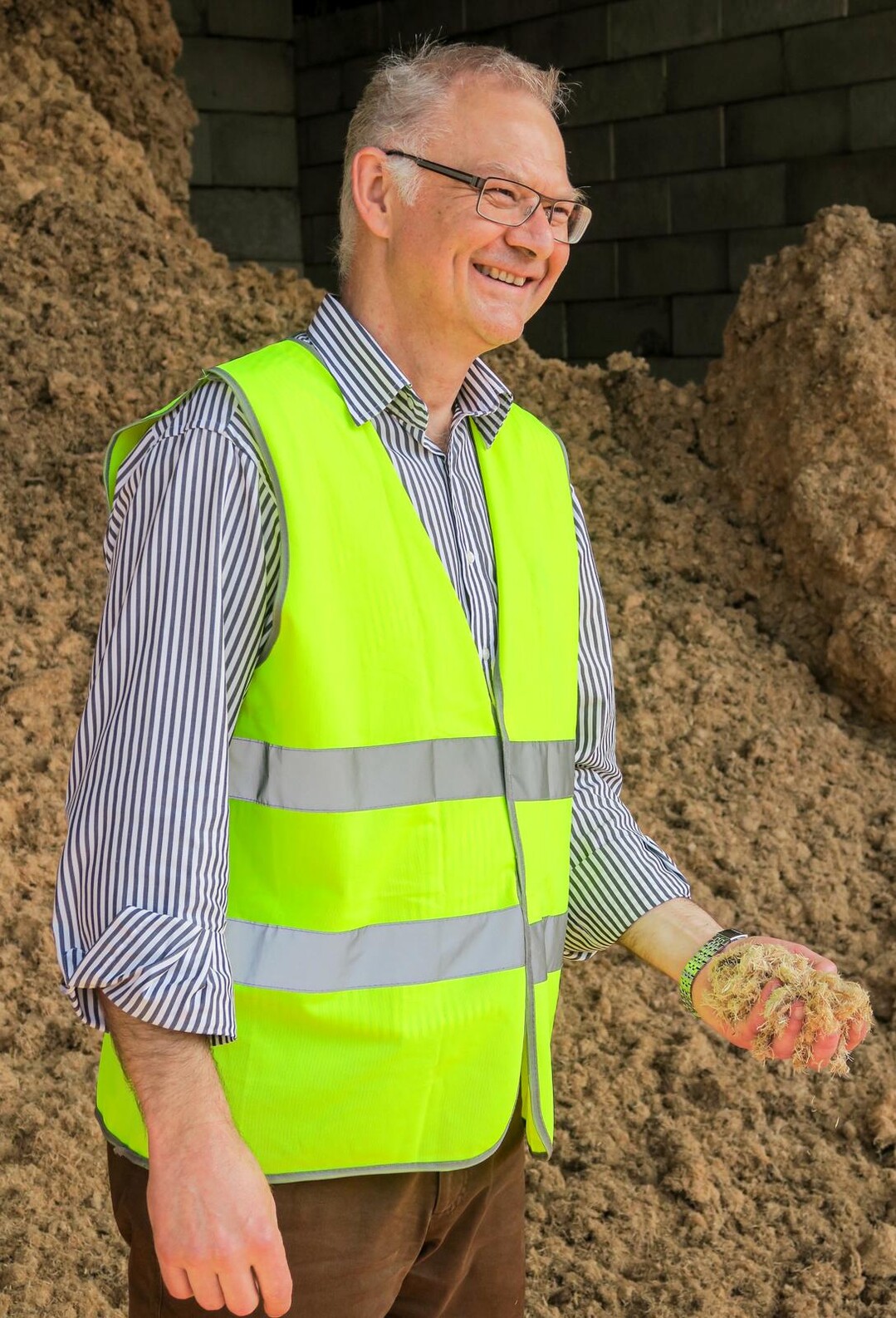 Josef Gramann has relied on wood fiber as a renewable peat substitute for years and has a wealth of experience in its production and use.