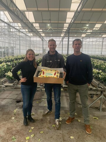 Hoogeveen Plants is the 100th participant