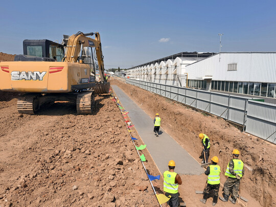 We are combining our Dutch expertise with efficient local execution.