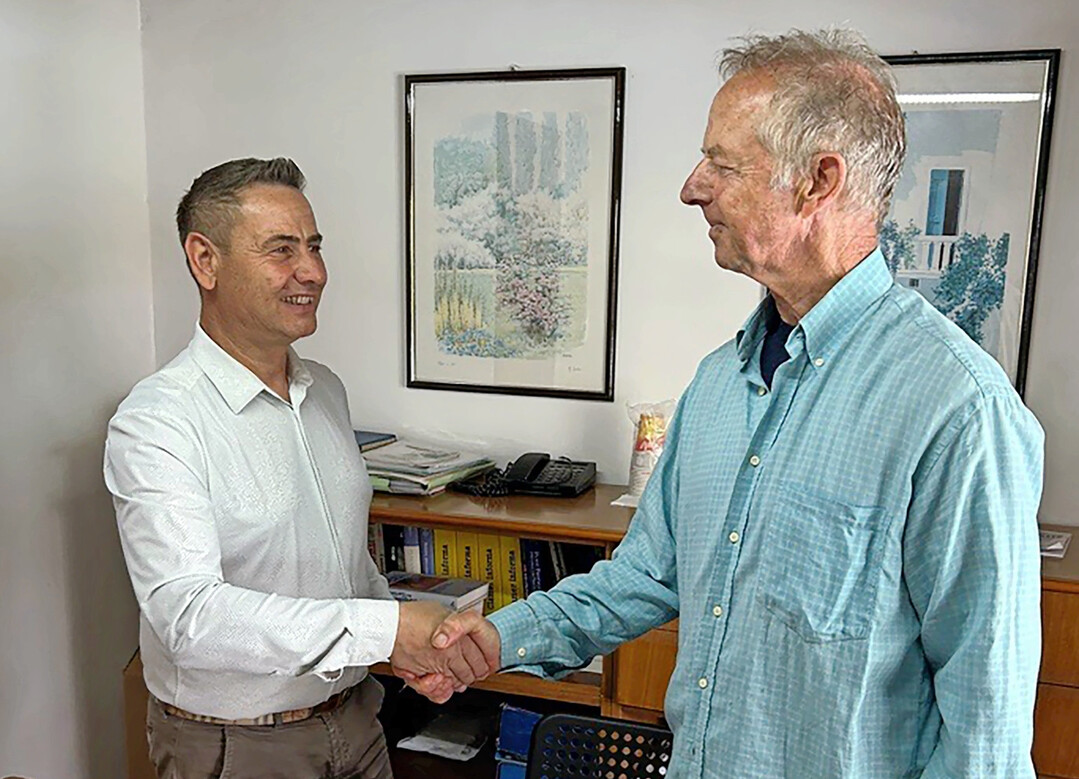 Mariano Tartaglia (left) and Dieter Keicher.