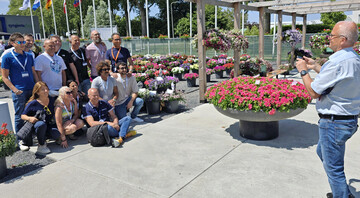 The event offered perfect weather for the visitors.
