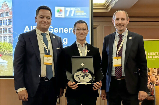 From left: Leonardo Capitanio, Robert Hideyuki Okubo, and Tim Briercliffe.