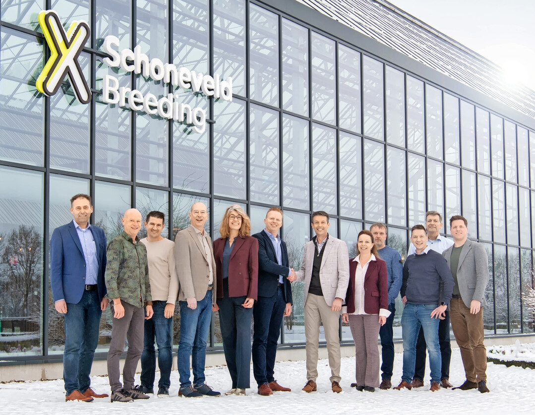 The Board and Management Team of Schoneveld Breeding together with the Board of the De Groot en Slot family business.
