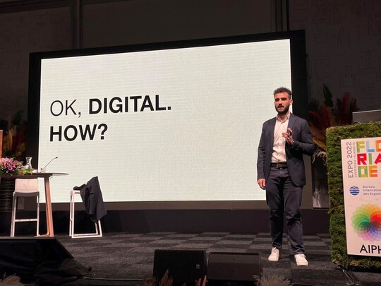 Digital is a life attitude, said keynote speaker Domingo Iudice.