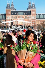 National Tulip Day 2023 in Amsterdam