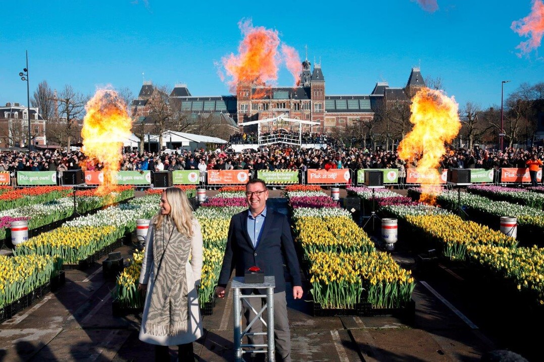 National Tulip Day 2023 in Amsterdam