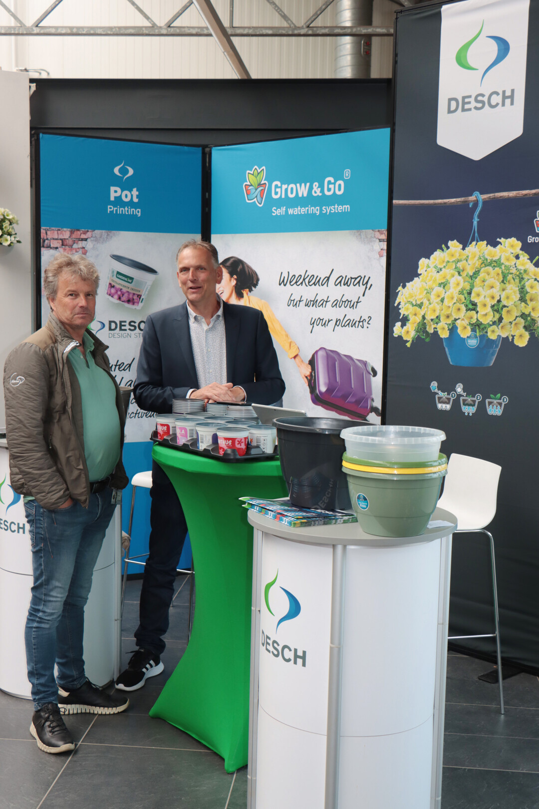 Desch Plantpak was present at the Florensis exhibition site.