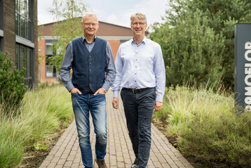 Josef Gramann (left) will be supported by Stefan Kreft in a dual leadership role with immediate effect.