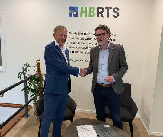 Dirk Bansemer (left), EPT GmbH and Eric Schrover, HB RTS.