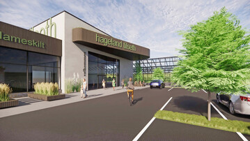 Hageland Tilseth in Volda/Norway will be thoroughly renovated and extended.
