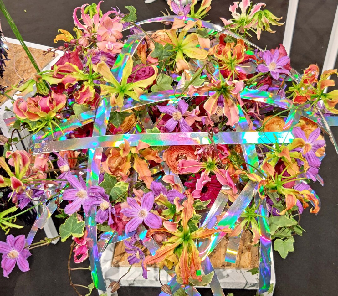 Bouquet from above