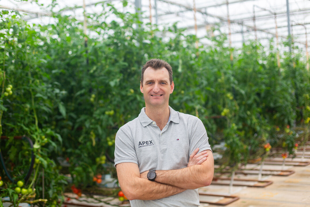 Folco Faber, Apex Greenhouses Australian Chief Executive
