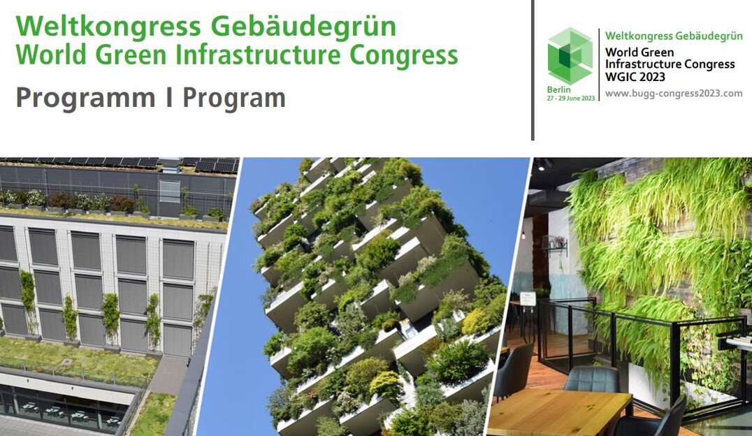 Planned for June 27th and 28th 2023, in five parallel sessions are 90 lectures on current topics related to greening buildings (roofs, facades and interior greening) and their diverse and prospective applications.