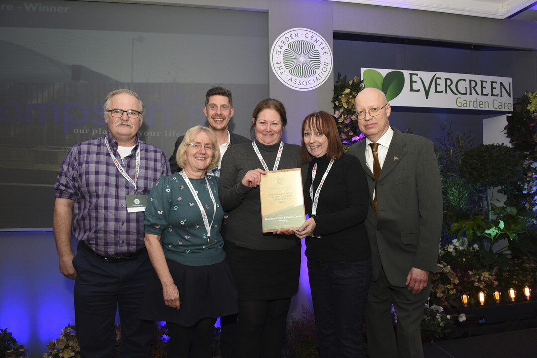 Dick Allen Award Most Improved Garden Centre  Thompson Plants and Garden Welling