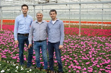 From left: Bart, Bennie and Tom Kuipers.