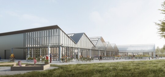 The garden centre will have a fully catered restaurant and attractive shop-in-shops.