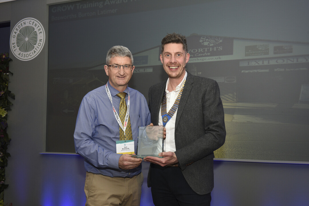 GCA GROW Training Award  Bosworths Garden Centre, Burton Latimer