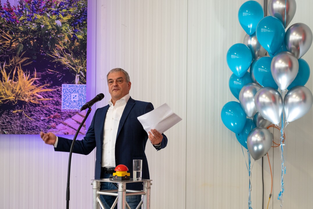 Arthur Koekkoek (Director Operations, R&D and Supply Chain) gave an overview of the project.