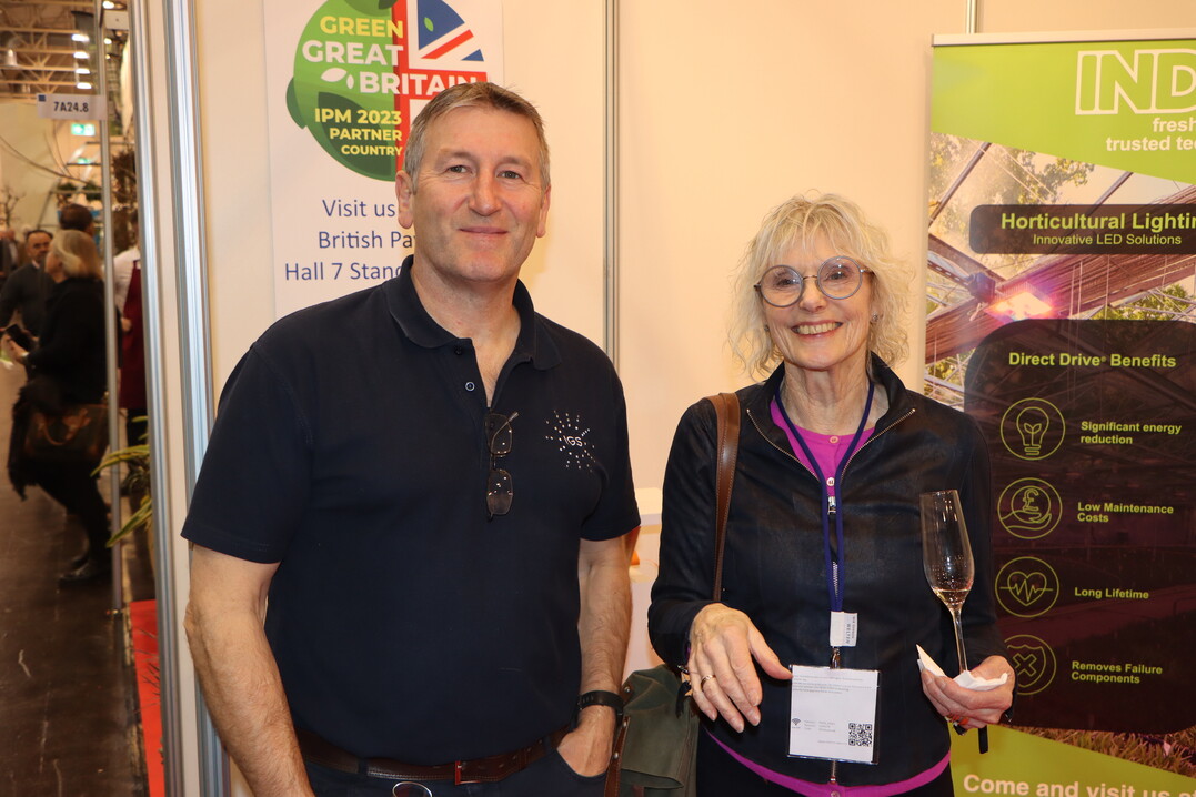 David Hume and Lindsay Reed from Guernsey Clematis