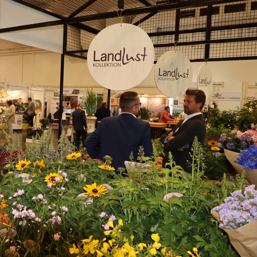 Landgard showed the seasonally oriented "Landlust" assortment.