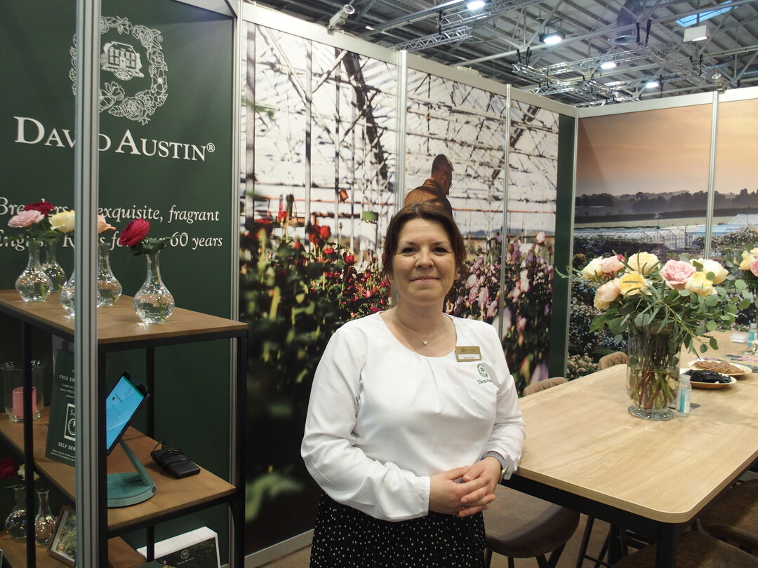 Kate Porter presented David Austin Roses.