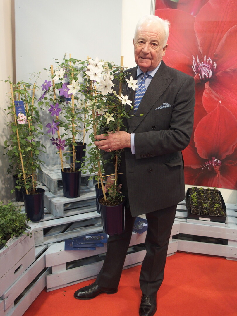 Raymond Evison founded Guernsey Clematis in 1984.