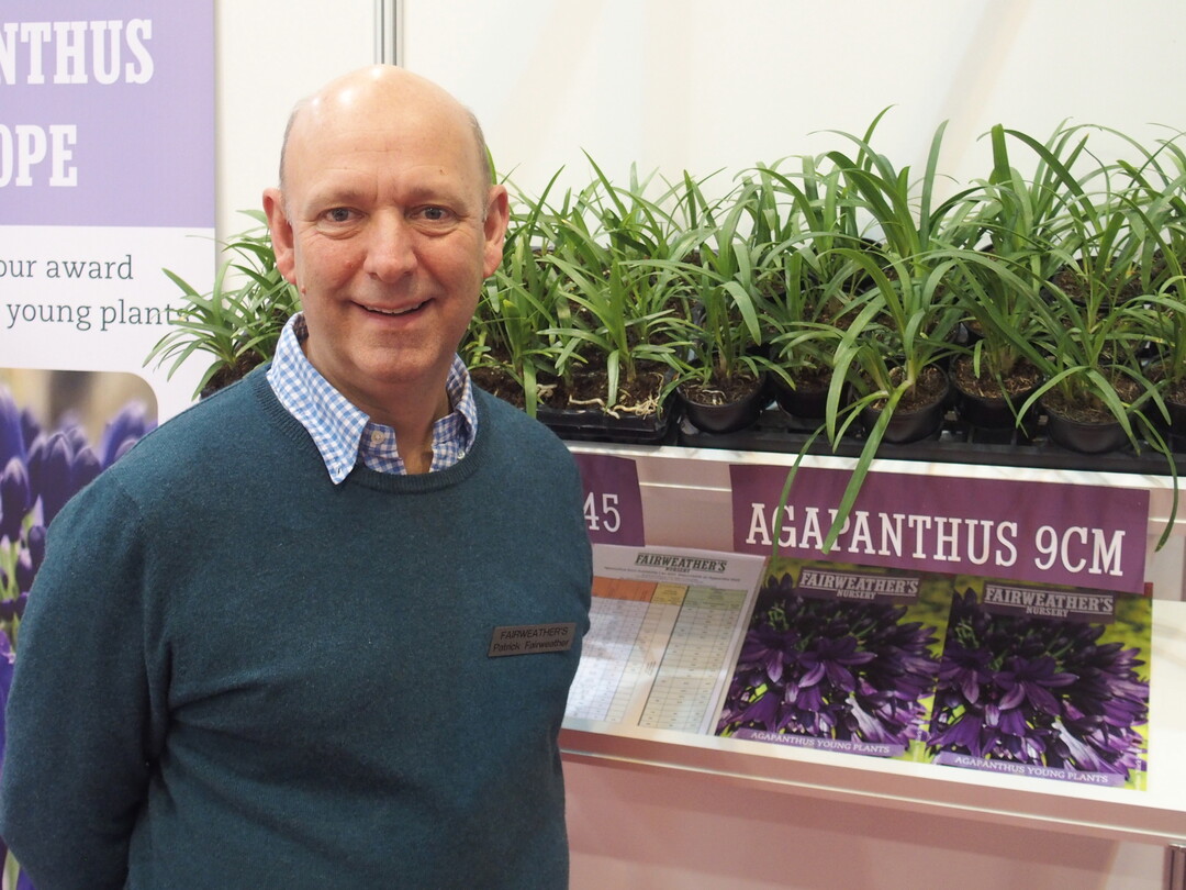 Patrick Fairweather is an agapanthus specialist.