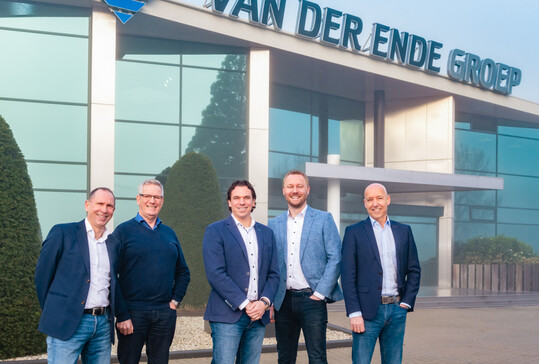   The management team of Van der Ende Groep
