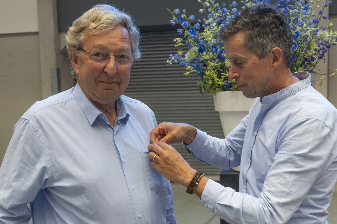 Mans Vulto (left) and Ren Willemsen.