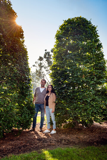  In 2019, Marille Mentens and her husband Bart definitively took over the tree nursery from her parents.