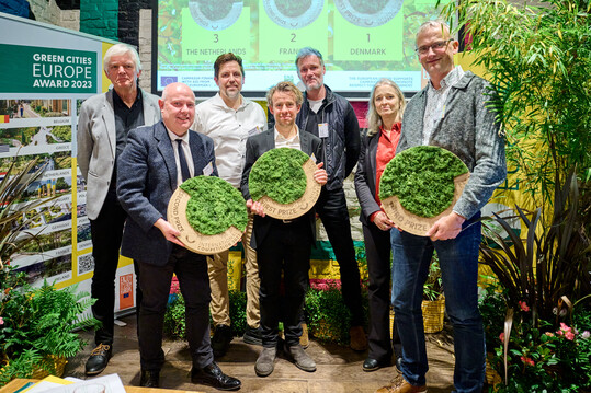 All winners of the Green Cities Europe Award 2023