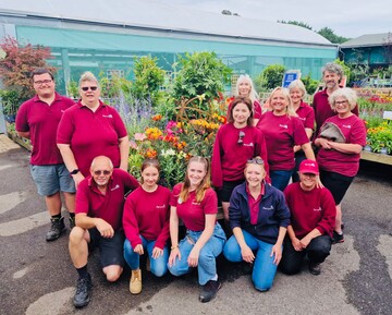 Staff from Perrywood Garden Centre, Sudbury and their awards, including the award for Garden Centre of the Year in Garden Centre (GC) category.