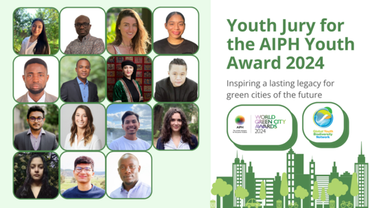 The list of Youth Jury members is proudly presented on the AIPH Website.