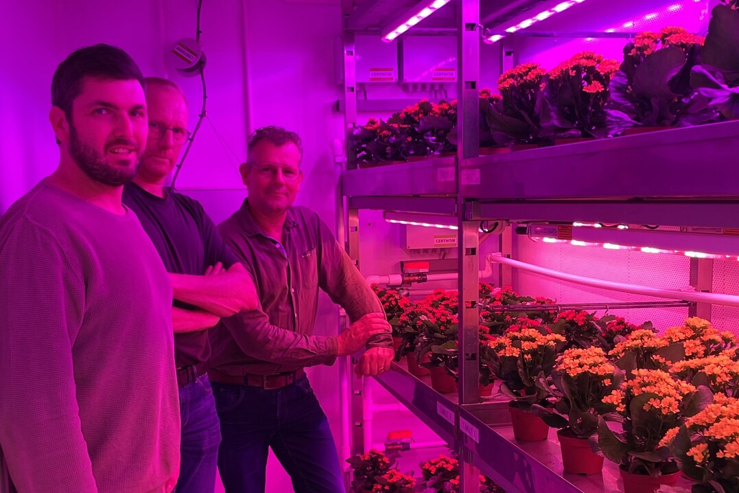 From left: Stefan van de Voort, John Sterrenburg, Martijn Bekkers.