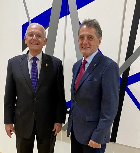 Augusto Solano (left) and Richard Fox (right)