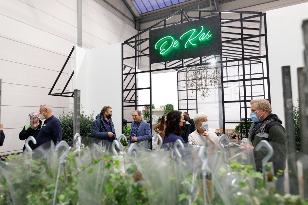 Plantion in Ede/The Netherlands: Opening of De Kas on January 19, 2022
