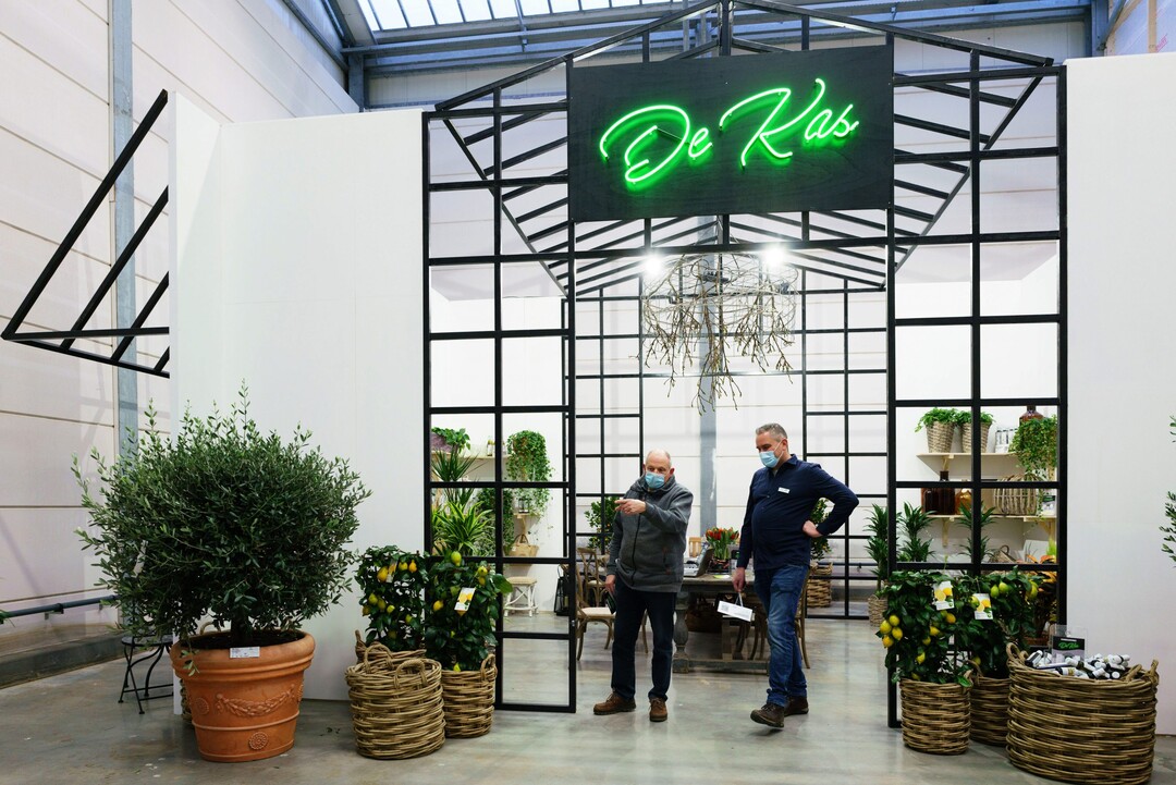 Plantion in Ede/The Netherlands: Opening of De Kas on January 19, 2022