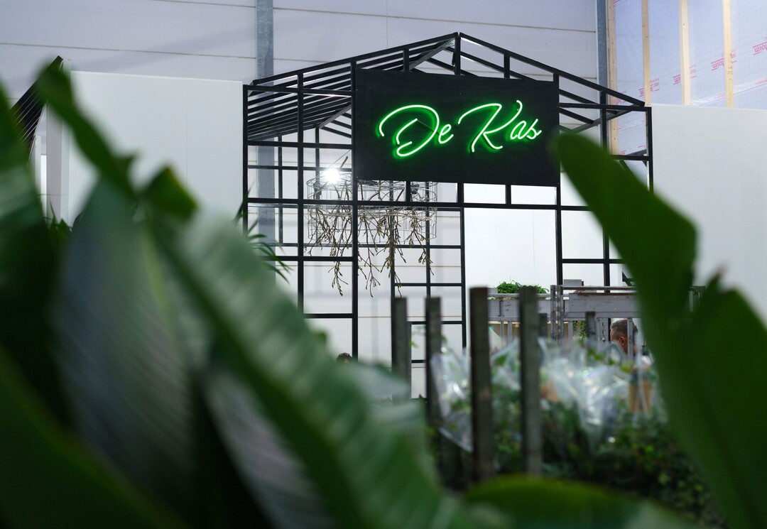 Plantion in Ede/The Netherlands: Opening of De Kas on January 19, 2022