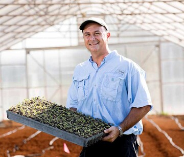 Tim Coolong, a professor in the CAES Department of Horticulture, focuses his research and Extension work on organic vegetable production and helping farmers develop strategies to increase organic vegetable acreage in Georgia.