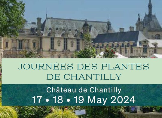 Explore the Garden Fragrances theme at the Spring
2024 Journes des Plantes de Chantilly on 17, 18 and
19 May.